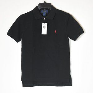 Ralph Lauren Boys Polo. Size 8. Black. NWT
